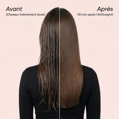 AirStraight™ — Le 2-en-1 qui sèche et lisse en une passe