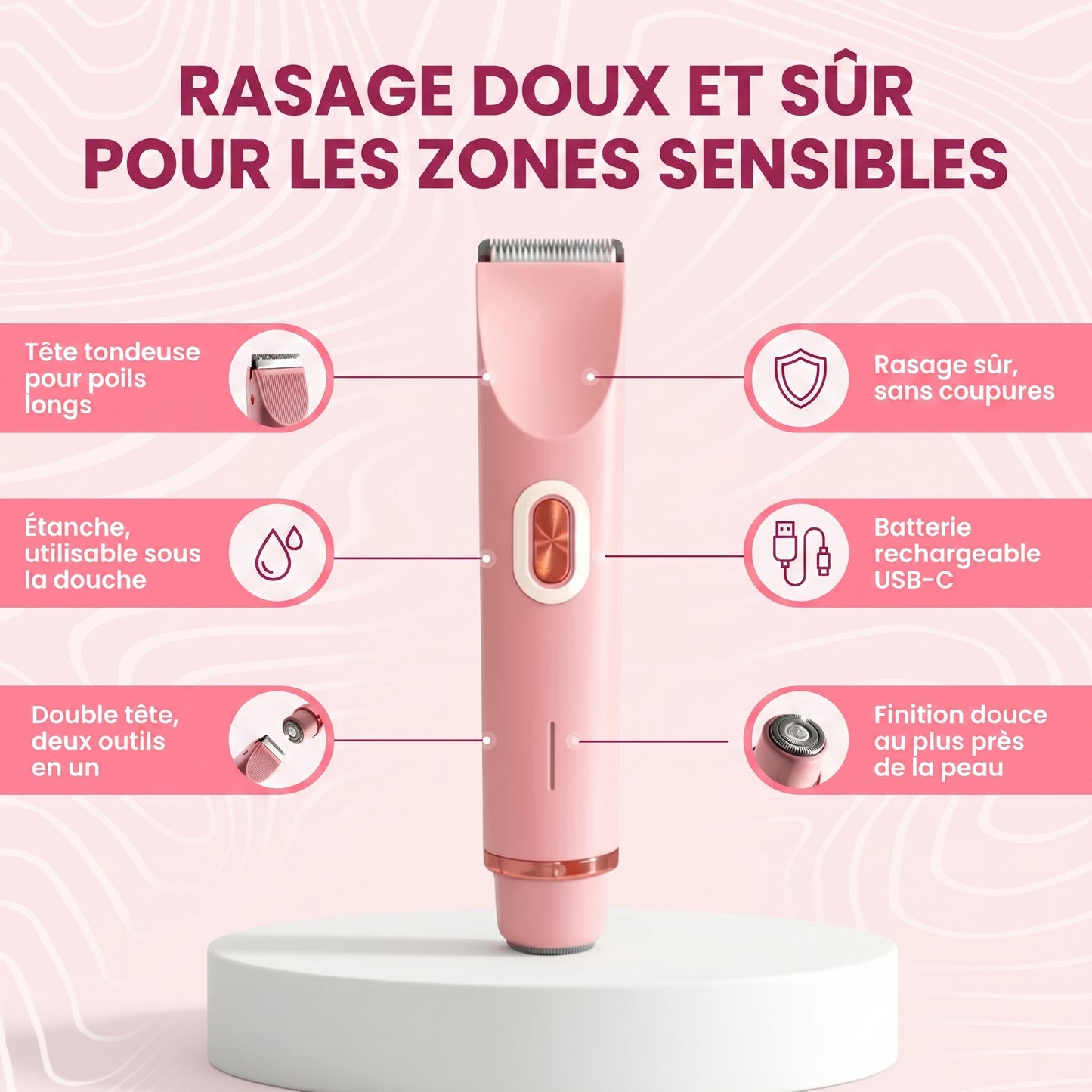 Soléna SoftTrim™ – Le rasoir beauté 2-en-1 pour peaux sensibles
