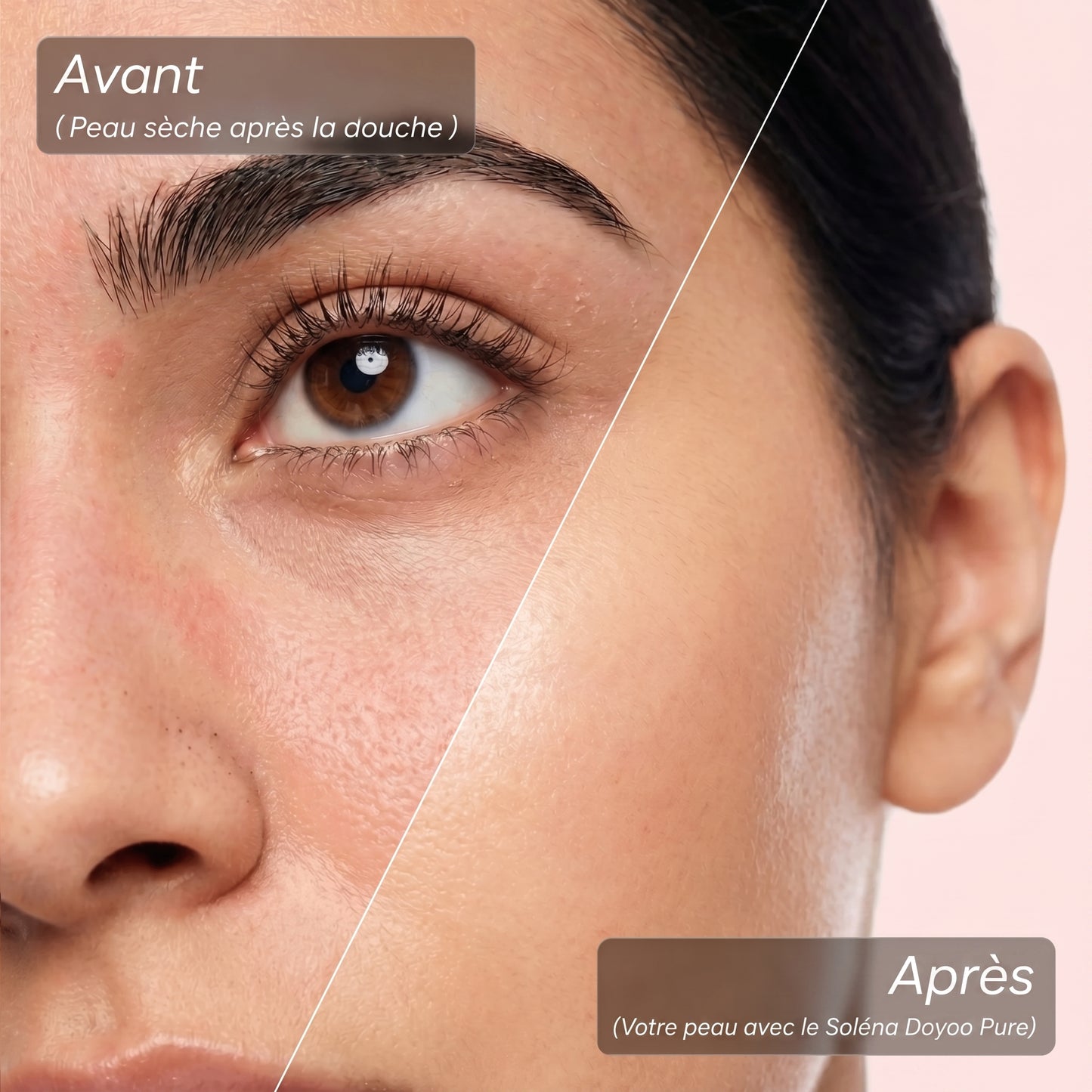 Pommeau de douche filtre beauté Soléna Pure™ 3-en-1