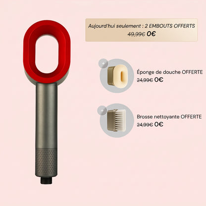 Pommeau de douche filtre beauté Soléna Pure™ 3-en-1