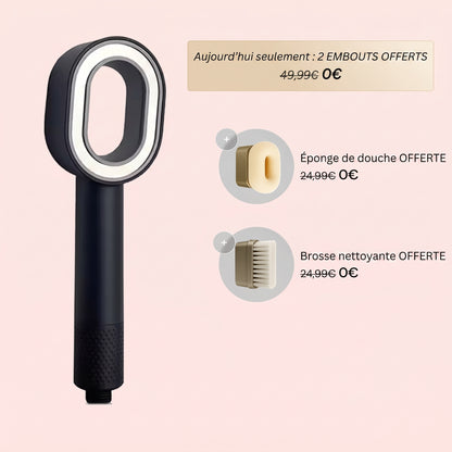 Pommeau de douche filtre beauté Soléna Pure™ 3-en-1