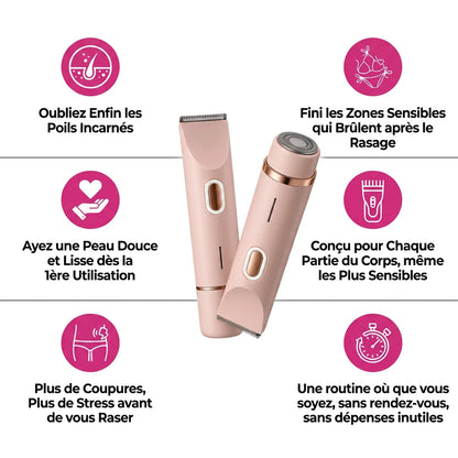 Soléna SoftTrim™ – Le rasoir beauté 2-en-1 pour peaux sensibles